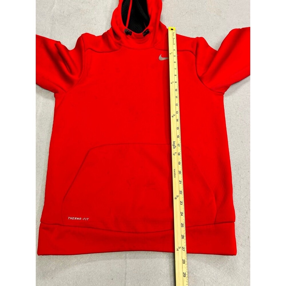 Nike Therma Fit Men’s Pullover Hoodie Small Red - Picture 9 of 9